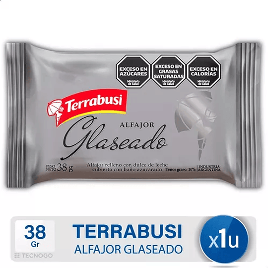 Alfajor Terrabusi Glaseado 