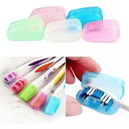 Pack 5 Unidades Funda o Tapa Cepillo De Dientes