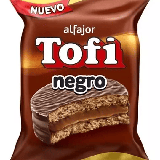 Alfajor Tofi Negro Simple