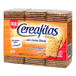 Galleta Cerealita Integral Pack 3 