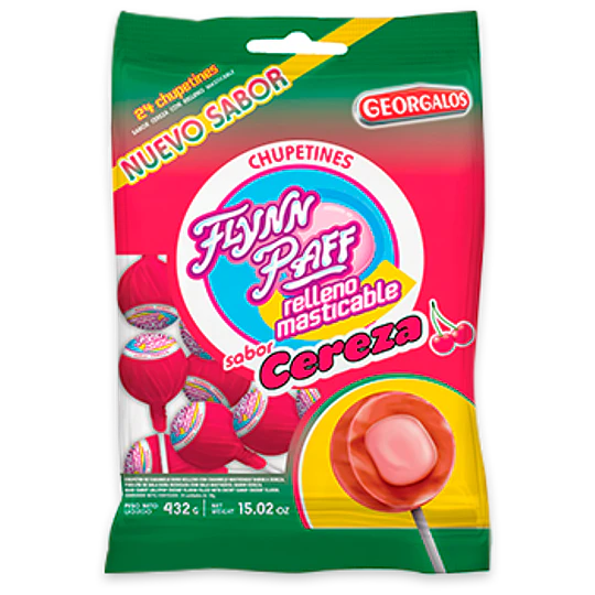 Chupetin Flynn Paff Cereza