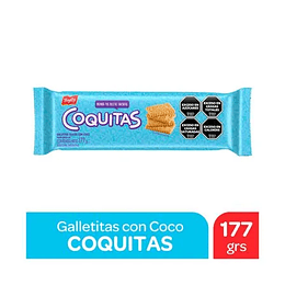 Galletas Coquitas Argentinas Sabor Coco 170 GRS