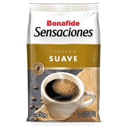 Cafe Bonafide Argentino Sensaciones Torrado suave 250 Grs
