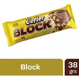 Chocolate Cofler Block 38 Gramos