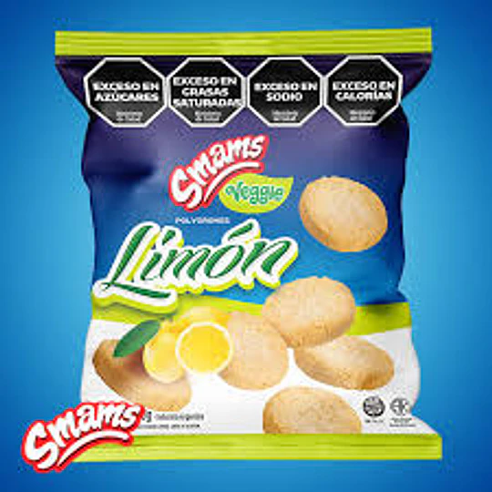 Galletas Polvorones Limón Smams Sin Gluten
