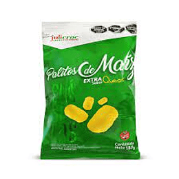 Snack Palitos De Maiz Extra Queso Sin Gluten 65 Gramos