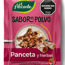 Condimento Sabor en Polvo Panceta Alicante Sin Gluten