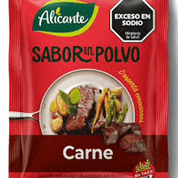 Condimento Sabor en Polvo Carne Alicante Sin Gluten