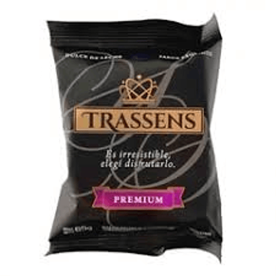 Alfajor Premium Negro Trassens 70 Gramos