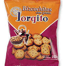 Bizcochitos con Grasa Jorgito 200 Gramos