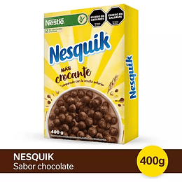 Caja Cereal Nesquik Crocante 400 Gramos