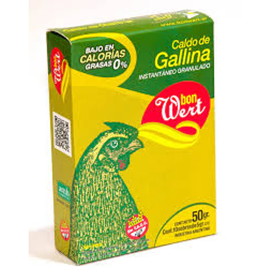 Caja Sopa Caldo De Gallina 10 Sobres Sin Gluten Bon Wert 