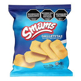 Galletitas Vainilla Smams Dulces Sin Gluten 150 Gramos