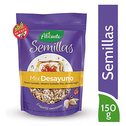 Mix Desayuno Semillas Alicante Sin Gluten 150 Gramos