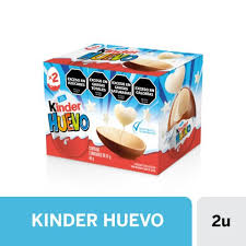 Huevo Kinder (Caja Con 2 Unidades) Libre de Gluten - Para Niño
