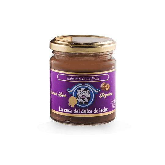 Dulce de Leche con Nuez La Casa Del Dulce de Leche 200 Gramos