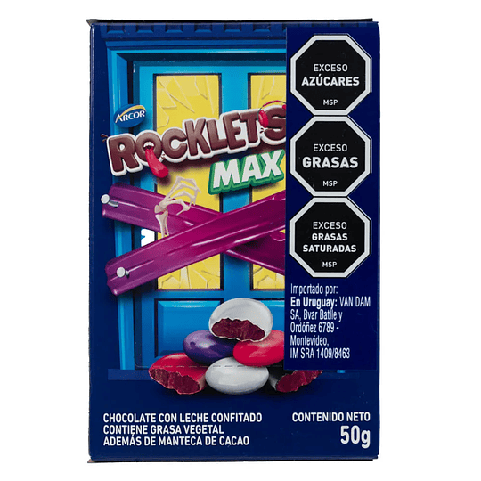 Caja Rocklets Max 50 Gramos