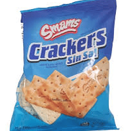 Galletas Crackers Sin Sal Smams Sin Gluten 150 Gramos