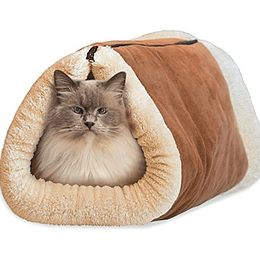 Cama Termica Tunel para Gatos 2 en 1