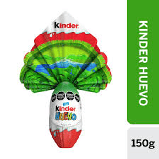Huevo De Pascua Kinder Sorpresa Natoons Sin Gluten 150 Gramos