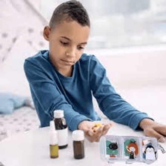 Mini Pastillero Diseño Niños Toma Diaria  
