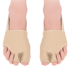 Protector de Juanete Tela Separador Dedos con Correa Trasera