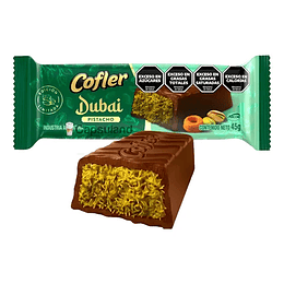 Chocolate Cofler Dubai Edición Limitada 45 Gramos