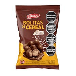 Bolitas de Cereal con Chocolate Sin Gluten