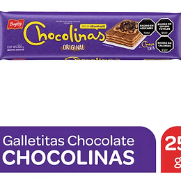 Galletas Chocolinas Argentinas Orginal 250 Gramos