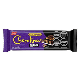 Galletas Chocolinas Negro Argentinas 181 Gramos