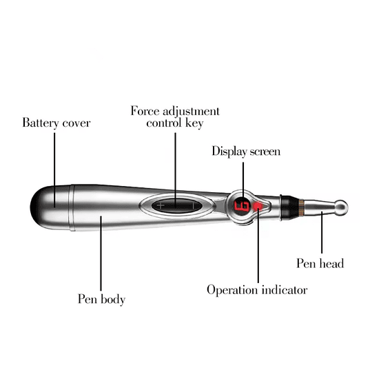 Lápiz Masajeador Electroestimulante De Acupuntura Para Aliviar Dolor