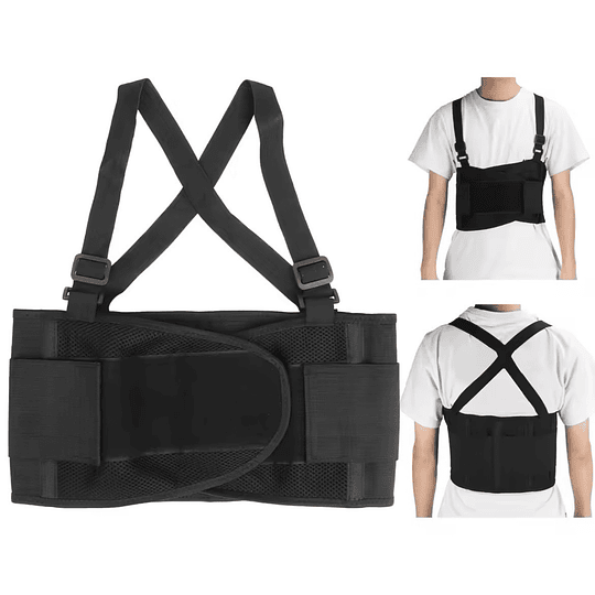 Faja Lumbar Corrector Postura Laboral