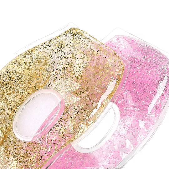 Antifaz de Gel Diseño con Brillos