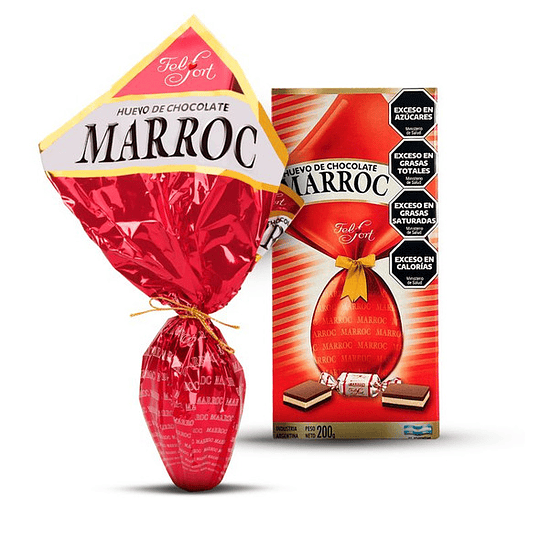 Huevo De Pascua Marroc Felfort Con Sorpresa 200 Gramos