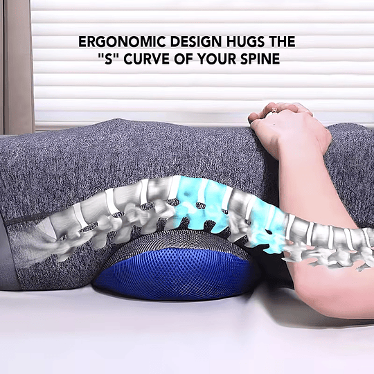 Almohada Lumbar con Relieve