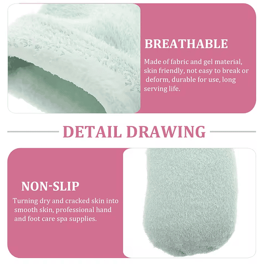 Par de Guantes de Gel Hidratantes 