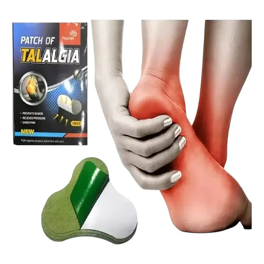 Set 10 Parches para el Dolor del Talón