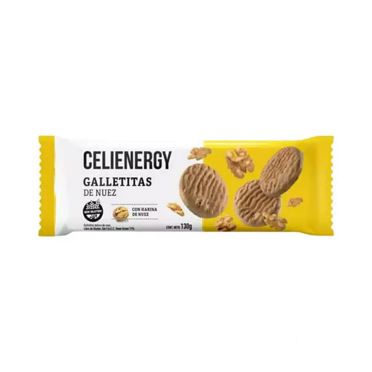 Galletitas Nuez Celienergy Sin Gluten