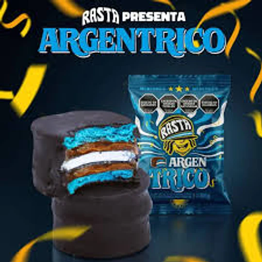 Nuevo Alfajor Rasta Argentrico 100 Gramos