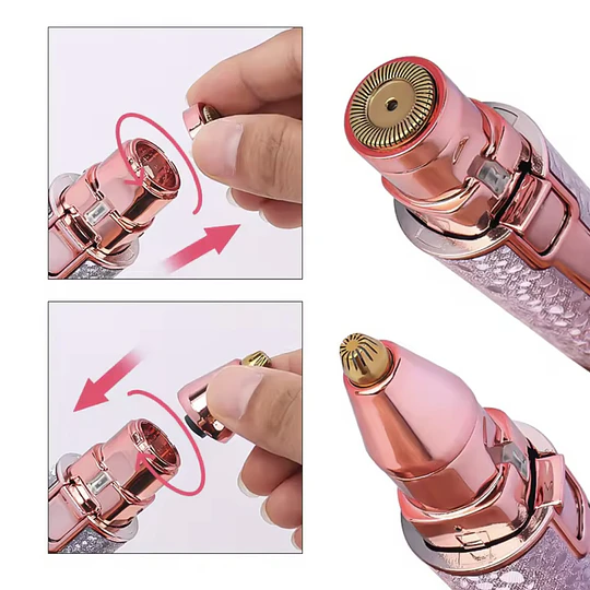 Depiladora Facial 2 en 1 Recargable