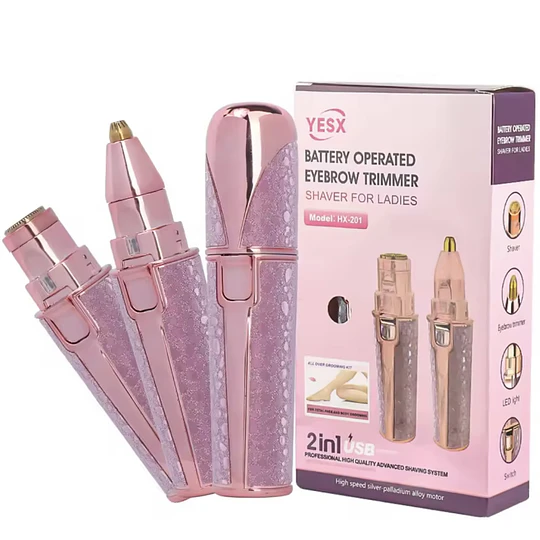 Depiladora Facial 2 en 1 Recargable