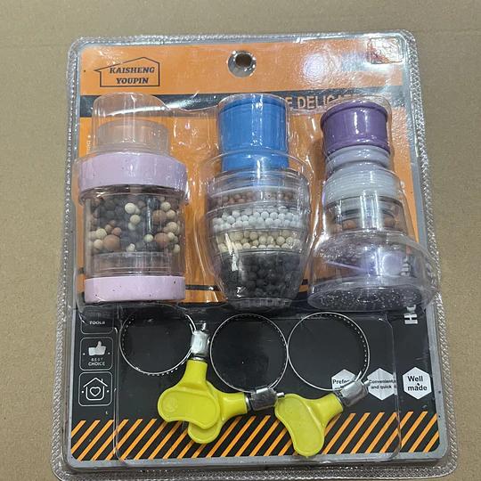 Set 3 Potenciadores y Purificador para Llave de Agua