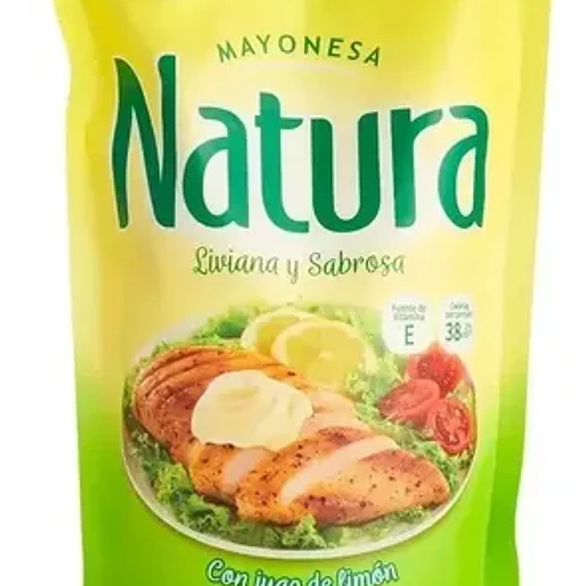 Mayonesa Natura Mayonesa Con Jugo Limón Sin Gluten 1 Kilo