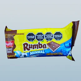 Nueva Galleta Rumba Edición Mundial 110 Gramos