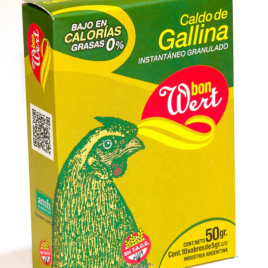 Caja Sopa Caldo De Gallina 10 Sobres Sin Gluten Bon Wert 