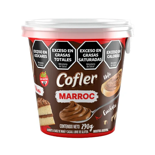 Nuevo Cofler Untable Sabor Marroc Sin Gluten 290 Gramos