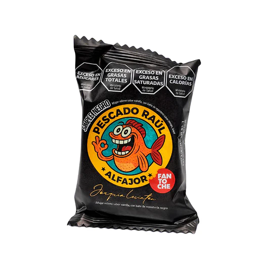 Alfajor Viral Fantoche Pescado Raúl
