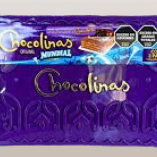 Molde o Tupper Galletitas Chocolinas Edición Mundial Más 3 Paquete Galletas