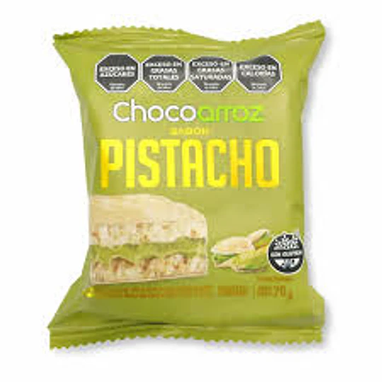 Alfajor Choco Arroz Pistacho Sin Gluten