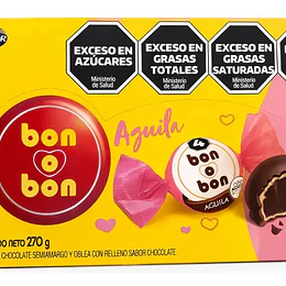 Caja Bon o Bon Chocolate Aguila vegano